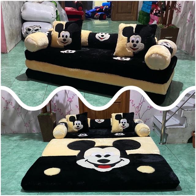 Sofá Cama Dobrável 2 em 1 Divertido Vários Personagens