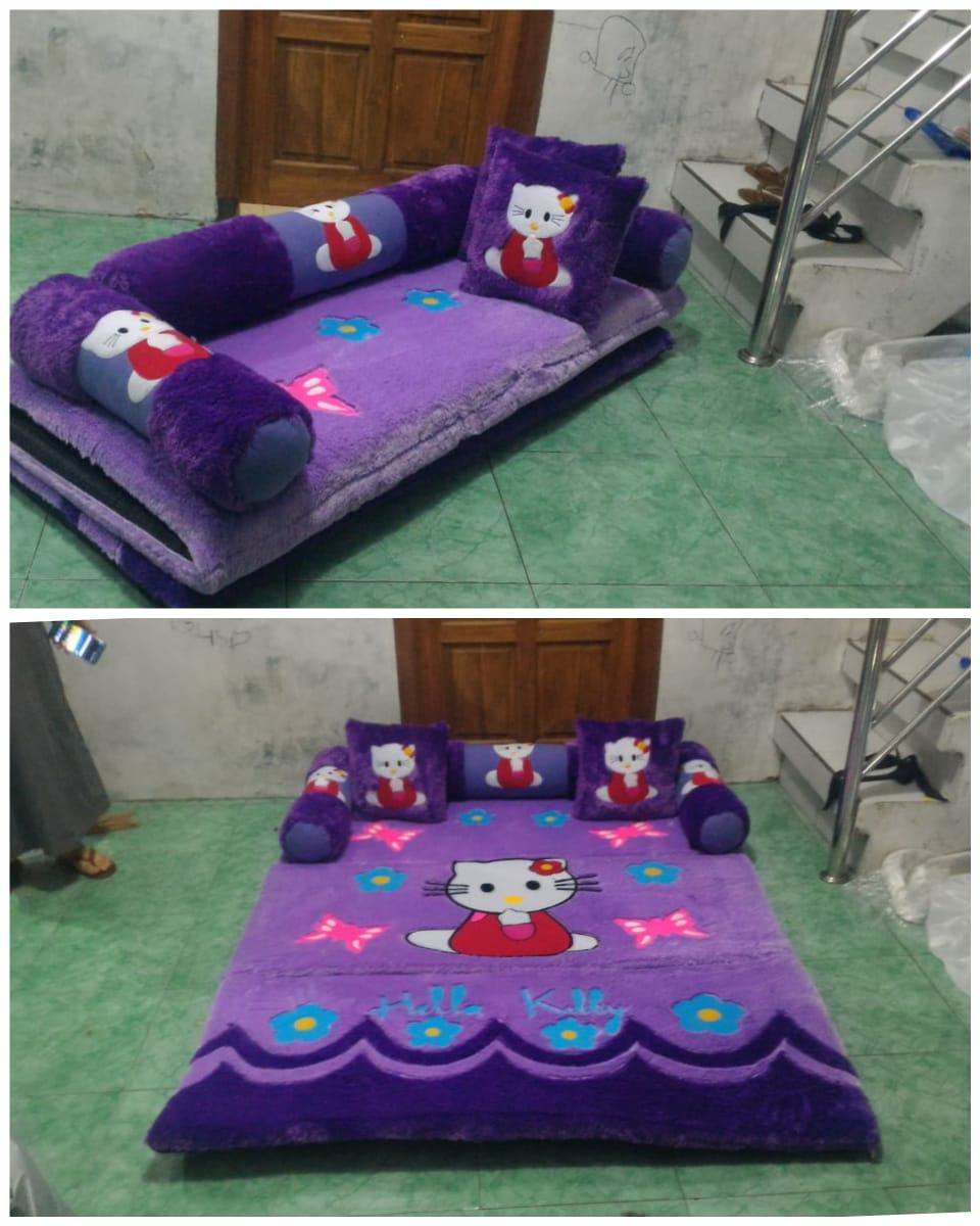 Sofá Cama Dobrável 2 em 1 Divertido Vários Personagens