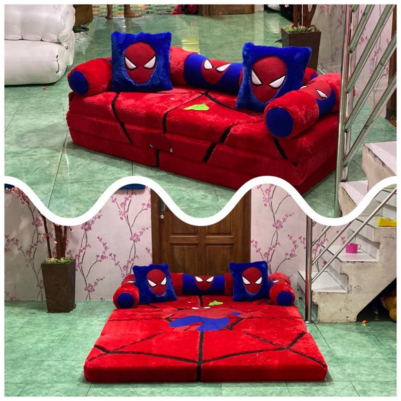 Sofá Cama Dobrável 2 em 1 Divertido Vários Personagens