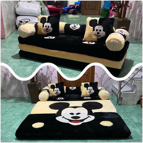 Sofá Cama Dobrável 2 em 1 Divertido Vários Personagens
