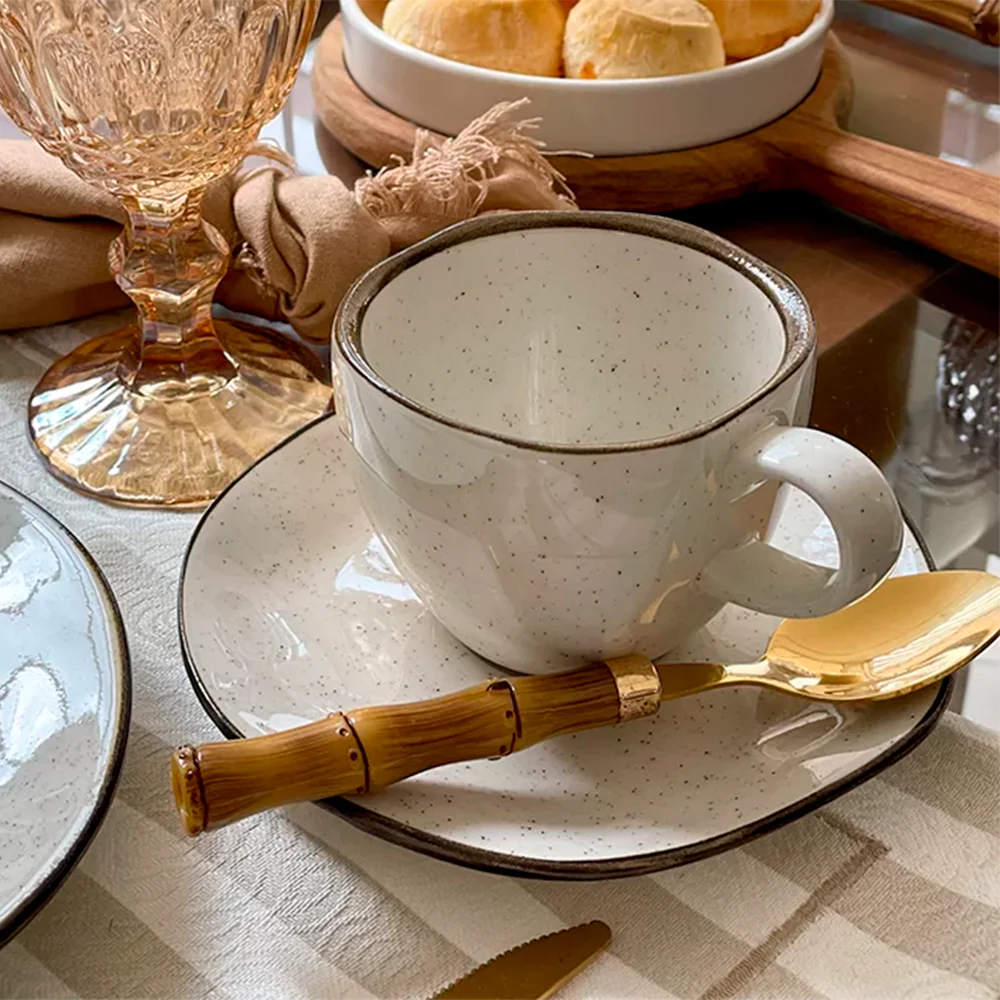 54 Peças Aparelho de Jantar em Porcelana Conjunto de Luxo - ATENCIPA BLACK 26/11
